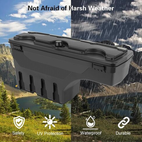 Driver Side Truck Bed Storage Box Case Tool Box 1999-2007 for Chevy Silverado 1500 2007 for Chevy Silverado 1500 Classic 2001-2007 for Chevy Silverado 2500 HD 2007 for Chevy Silverado 2500 HD Classic in Saudi Arabia