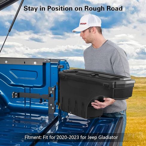 Driver Side Truck Bed Storage Box Case Tool Box 1999-2007 for Chevy Silverado 1500 2007 for Chevy Silverado 1500 Classic 2001-2007 for Chevy Silverado 2500 HD 2007 for Chevy Silverado 2500 HD Classic in Saudi Arabia