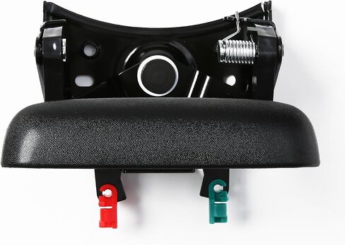 15997911 مزلاج مقبض الباب الخلفي وحافة الحافة مع مشابك قضيب متوافقة مع Chevy Silverado GMC Sierra 1500 2500 3500 1999-2007، يستبدل # 15228539، 15228541، 15228540 in Kuwait