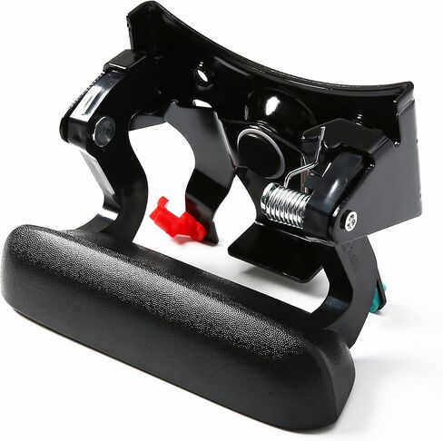 15997911 مزلاج مقبض الباب الخلفي وحافة الحافة مع مشابك قضيب متوافقة مع Chevy Silverado GMC Sierra 1500 2500 3500 1999-2007، يستبدل # 15228539، 15228541، 15228540 in Kuwait