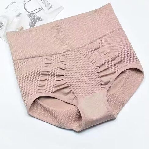 3-Pack 40-75 كجم سراويل نسائية عالية الخصر لرفع المؤخرة ملابس داخلية قطنية سراويل داخلية ناعمة ملابس داخلية قصيرة in Kuwait