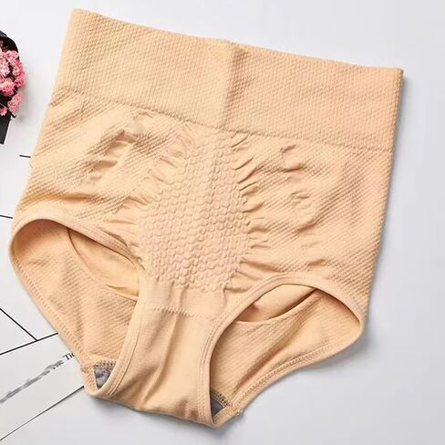3-Pack 40-75 كجم سراويل نسائية عالية الخصر لرفع المؤخرة ملابس داخلية قطنية سراويل داخلية ناعمة ملابس داخلية قصيرة in Kuwait