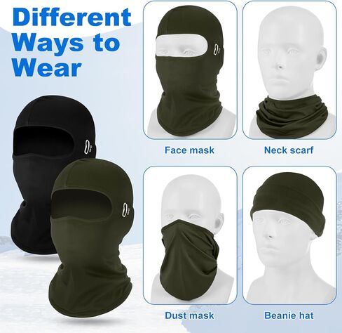 Suhine Winter Balaclava Mask Mask Hofroof Comple in Kuwait