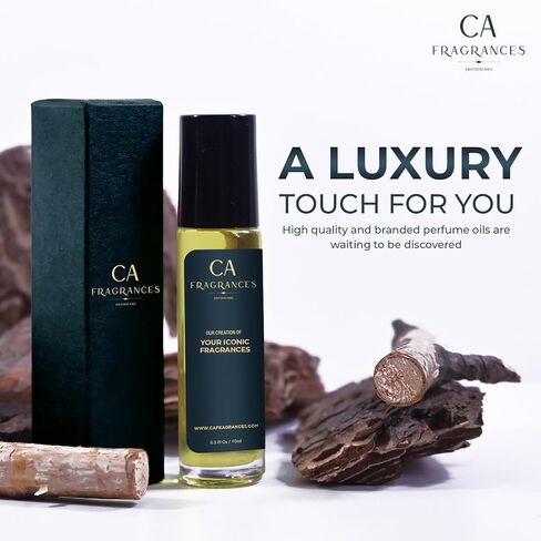 زيت عطري إمبريشن أوف باكارات روج 540 من سي إيه، زيت عطري نقي للجسم للنساء والرجال، خالٍ من الكحول، رائحة طويلة الأمد، 10 مل، حجم مناسب للسفر in Kuwait
