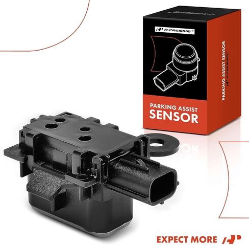 A-Premium Front Reverse Backup Parking Assist Sensor Compatible with Select Lexus Models - GS300 2006, GS350/GS450h 2007-2011, GS430 2006-2007, GS460 2008-2011, Replace# 89341-44150, 8934144150 in Saudi Arabia