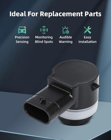 SCITOO 4pcs Reverse Backup Parking Assist Sensors fit for BMW 540i 2017 - OE 66209283750 in Saudi Arabia