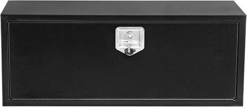 48 in Underbody Truck Box Steel Storage Tool Box, Tool Chest Organizer w/Lock and Keys For Pickup, Truck Bed, RV, Trailer, Heavy Duty Waterproof Black Box, 48 in x 18 inx 18 in in Kuwait