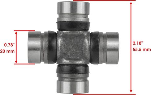 مجموعة مفاصل U كالتريك متوافقة مع Arctic Cat 400 450 Fis 4X4 2003 2004 2005 2006 2007-2012 عمود الدفع الأمامي in Saudi Arabia