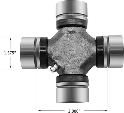 Front Axle Seal & U-Joint Kit Fit for 1998-2005 Ford F250/F350/F450/F550 Super Duty & Excursion with Dana 50/60, Replaces 2002692, 50381, 50491, SPL55-4X in Saudi Arabia