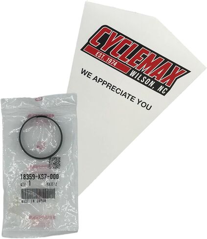 One Pack compatible with Honda Exhaust Manifold Seal Flange Gasket 18359-KS7-000 Contains One 18359-KS7-000 and a Funnel in Saudi Arabia
