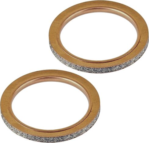 Caltric 2 Muffler Pipe Gasket Compatible with Yamaha 4Tr-14613-00-00 in Saudi Arabia
