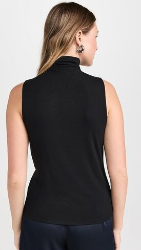 Vince Women's Sleeveless Turtleneck in Saudi Arabia