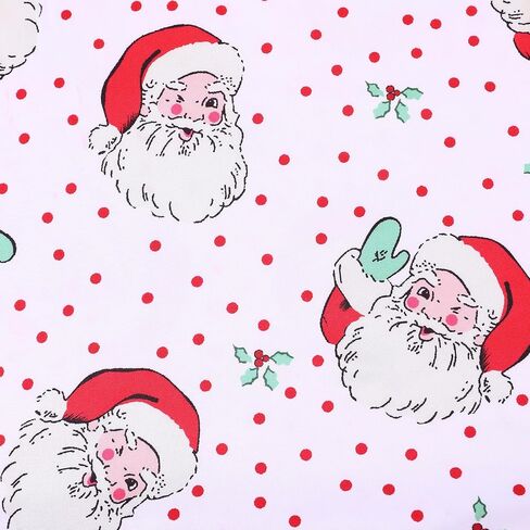 Christmas Toddler Girls Nightgowns Santa Claus Gift Pattern Sleepwear Night Dress Pajamas 2-8Y in Saudi Arabia
