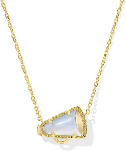Kendra Scott, Womens, Cheer Short Pendant Necklace, Periwinkle Illusion, One Size in Saudi Arabia
