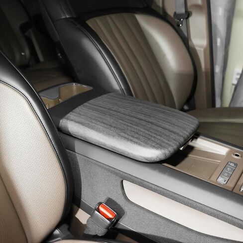 غطاء مسند الذراع المركزي من YOUTOOCAR متوافق مع ملحقات Kia EV9 2024-2025 (حبوب الخشب) in Kuwait