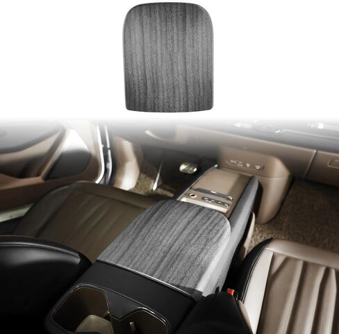 غطاء مسند الذراع المركزي من YOUTOOCAR متوافق مع ملحقات Kia EV9 2024-2025 (حبوب الخشب) in Kuwait