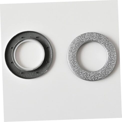 Luxshiny 6pcs Plastic Curtain Grommets Rings Noise-Reducing Eyelet Drapery Accessories for Home Compatible Curtain Fabrics in Kuwait