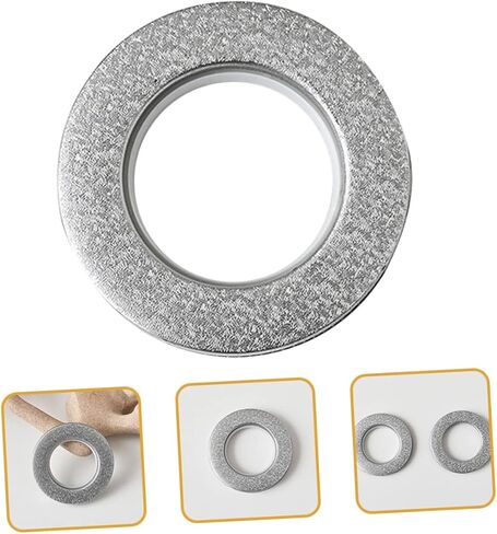 Luxshiny 6pcs Plastic Curtain Grommets Rings Noise-Reducing Eyelet Drapery Accessories for Home Compatible Curtain Fabrics in Kuwait