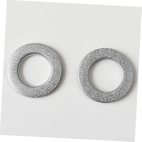 Luxshiny 6pcs Plastic Curtain Grommets Rings Noise-Reducing Eyelet Drapery Accessories for Home Compatible Curtain Fabrics in Kuwait