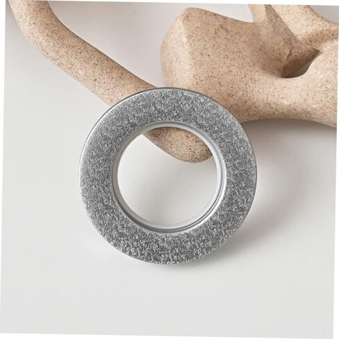 Luxshiny 6pcs Plastic Curtain Grommets Rings Noise-Reducing Eyelet Drapery Accessories for Home Compatible Curtain Fabrics in Kuwait