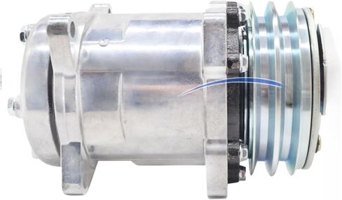 ضاغط تيار متردد تلقائي متوافق مع Sanden 5h14 Sanden 508 SD508 جرار حفارة شاحنة ثقيلة 12V 24V 2 Groove V Blet Pulley (R134 12V) in Kuwait