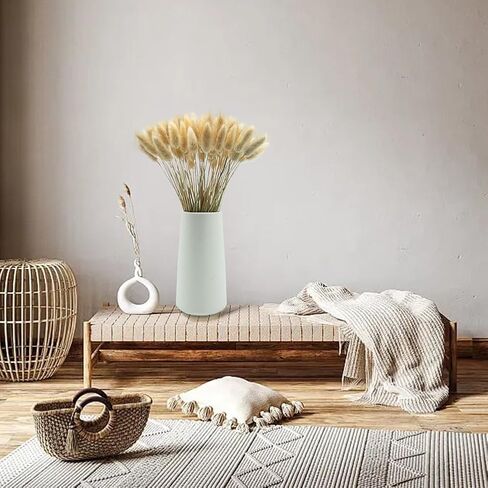 Bunny Tails Dried Flowers 120 Stems, 17“ Dried Lagurus Natural Rabbit Tail Grass Bunch for Vase Fillers, Wedding, DIY Crafts, Rustic Farmhouse Décor in Saudi Arabia