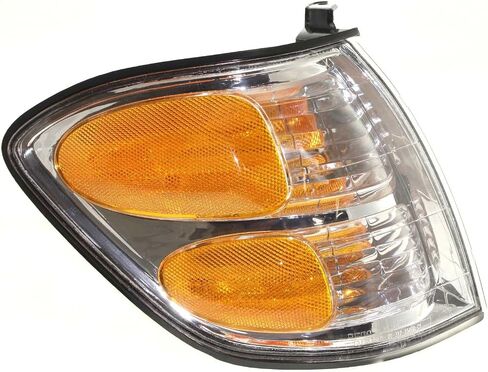مجموعة مصابيح إشارة الانعطاف Garage-Pro لسيارة Toyota Tundra 2003-2004، Sequoia 2001-2004 الأمامية، جانب السائق والراكب، مع لمبة (مصابيح)، لمبة إشارة الانعطاف LED، مجموعة إشارة الانعطاف in Saudi Arabia