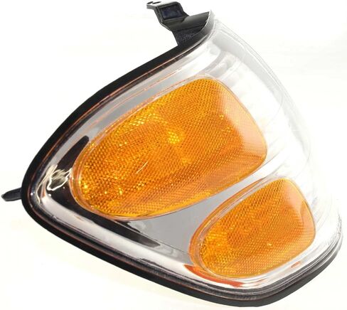 مجموعة مصابيح إشارة الانعطاف Garage-Pro لسيارة Toyota Tundra 2003-2004، Sequoia 2001-2004 الأمامية، جانب السائق والراكب، مع لمبة (مصابيح)، لمبة إشارة الانعطاف LED، مجموعة إشارة الانعطاف in Saudi Arabia