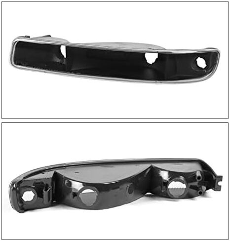 Front Bumper Signal Lights Lamps Chrome Compatible with 1999-2006 GMC Sierra / 2000-2006 Yukon XL 1500 2500 in Saudi Arabia