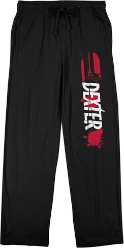 Dexter Title Art Men's Black Sleep Pajama Pants in Saudi Arabia