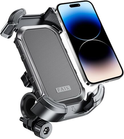 Universal Bike Cell Phone Holder, 360 Rotation Silicone Holders for iPhone丨Samsung丨Huawei, Compatible with 4.7-6.8 Inches Phones, Easy Installation in Saudi Arabia