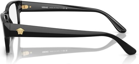 Versace Eyeglasses VE 3342 5360 Black in Saudi Arabia