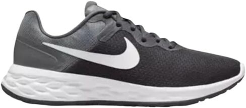 حذاء الجري Nike Revolution 6 للرجال (رمادي حديدي وأبيض دخاني ورمادي، نظام مقاسات الأحذية الأمريكية، للكبار، للرجال، رقمي، متوسط، 10) in Kuwait