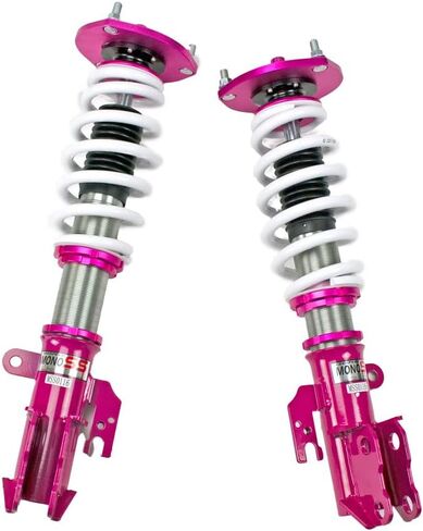 Godspeed MSS0234-B MonoSS Coilover Lowering Kit, Fully Adjustable, Ride Height, Spring Tension And 16 Click Damping, compatible with Toyota Venza AWD (GV10) 2009-15 in Saudi Arabia