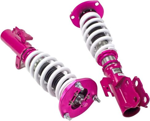 Godspeed MSS0234-B MonoSS Coilover Lowering Kit, Fully Adjustable, Ride Height, Spring Tension And 16 Click Damping, compatible with Toyota Venza AWD (GV10) 2009-15 in Saudi Arabia