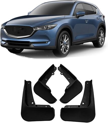 Car Mud Flaps Mudguard for Mazda CX-5 2022-2023-2024-2025 Front and Rear Mudflaps Splash Guards Heavy Duty Flares 4-PC Auto Accessories,Send 1 Car Wash Towel,2022~2025 in Saudi Arabia