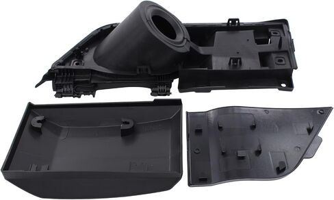 MOTOKU Fuel Filler Door Housing Pocket Hinge and Pillar Moulding Trim w/Black Hatch Cover Set for Ford Transit 2015-2022 Transit-350 HD Transit-350 Transit-250 Transit-150 2015-2023 Gas Door Cap in Saudi Arabia