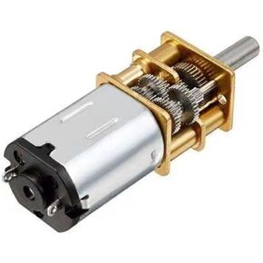 محرك تروس معدني صغير GA12-N20 DC، 3V-12V، 30-1000RPM، مغناطيس دائم (500RPM 12V) in Kuwait