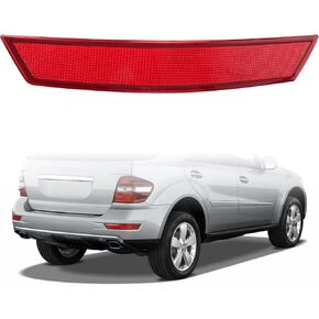 Rear Bumper Reflector Passenger Side Red Reflector Compatible with Mercedes Benz ML350 ML550 ML320 ML450 ML63 AMG 2008 2009 2010 2011 1648200474 Right in Kuwait