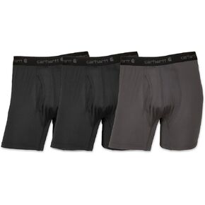 Carhartt Men's Stretch Synthetic Blend 5" Boxer Brief 3 Pack in Kuwait