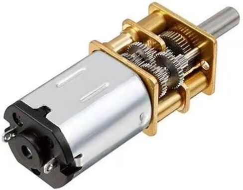 GA12-N20 DC Micro Metal Gear Motor, 3V-12V, 30-1000RPM, Permanent Magnet (500RPM 12V) in Saudi Arabia