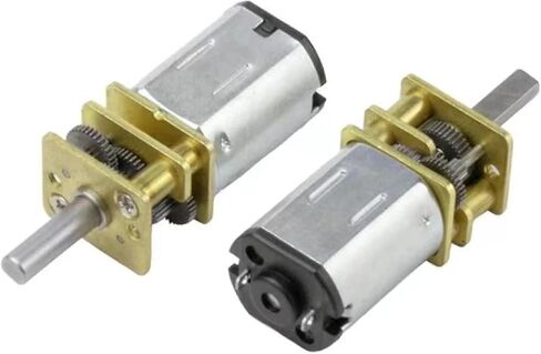 GA12-N20 DC Micro Metal Gear Motor, 3V-12V, 30-1000RPM, Permanent Magnet (500RPM 12V) in Saudi Arabia