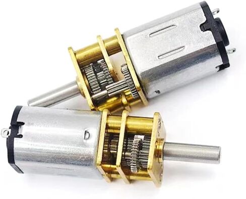 GA12-N20 DC Micro Metal Gear Motor, 3V-12V, 30-1000RPM, Permanent Magnet (500RPM 12V) in Saudi Arabia