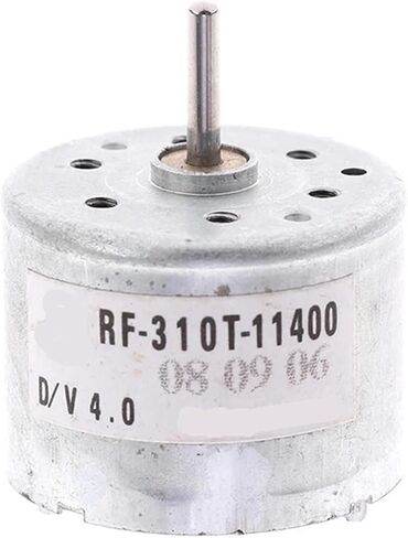 DC Motor RF-310T-11400, 3V-9V, 4000-7100 RPM, 2mm Shaft, 24mm Body Diameter in Saudi Arabia