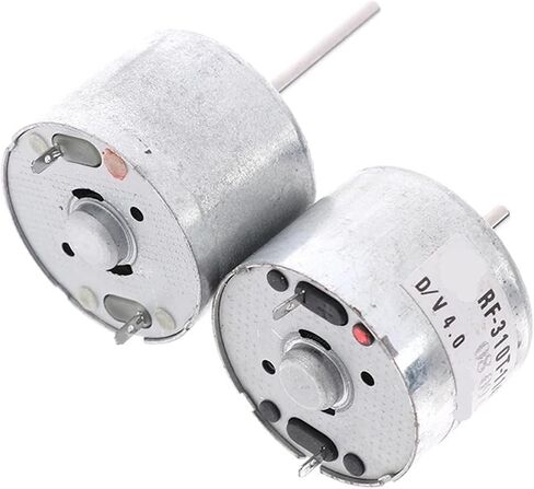 DC Motor RF-310T-11400, 3V-9V, 4000-7100 RPM, 2mm Shaft, 24mm Body Diameter in Saudi Arabia