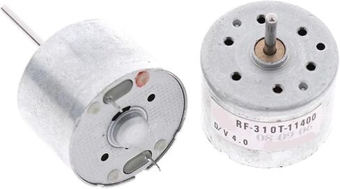 DC Motor RF-310T-11400, 3V-9V, 4000-7100 RPM, 2mm Shaft, 24mm Body Diameter in Saudi Arabia
