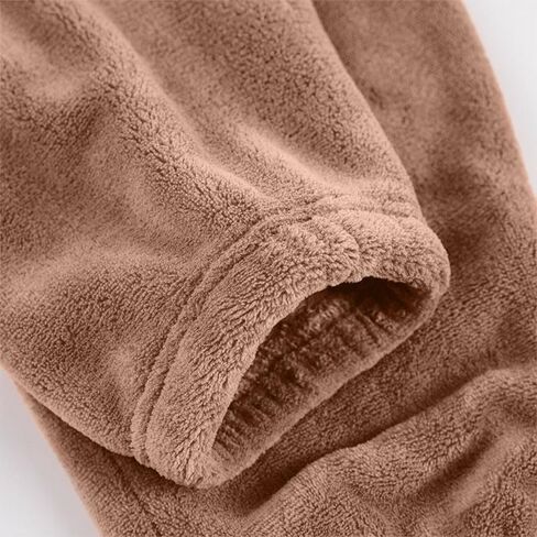 Fleece Pajamas Women Warm Pjs Sets Pullover Pants Loose Loungewear Sherpa Sweatshirts Sleepwear Winter Clothes in Saudi Arabia