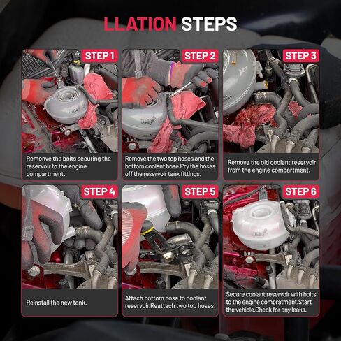 BDFHYK Engine Engine Soodant Soidant Overflow Tank متوافق مع 2018-2019 BMW 118I 318I 2014-2019 BMW I3 I3S I8 استبدال 603-332 EPT014 FRT1908C FRT2001C 17117639024 17132754264 17137539267C in Kuwait