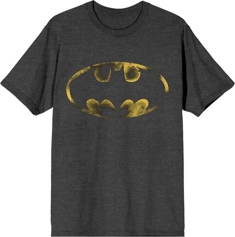 Batman Bat Signal and Dark Knight Logo 2-Pack Men's Black Tee Sleep Pajama Pants Set in Saudi Arabia