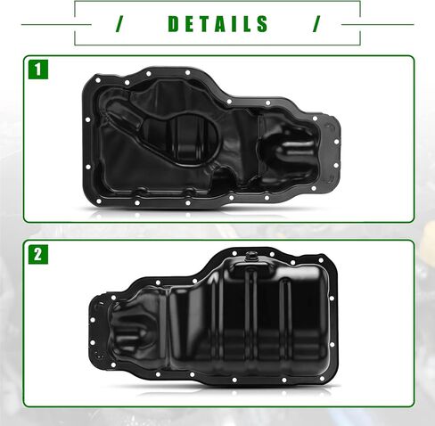 وعاء زيت المحرك من PartsFlow متوافق مع Kia Forte Hyundai Elantra Sonata Elantra GT Forte Soul Optima Forte5 Forte Koup استبدال 264-276، 215102E023 in Saudi Arabia
